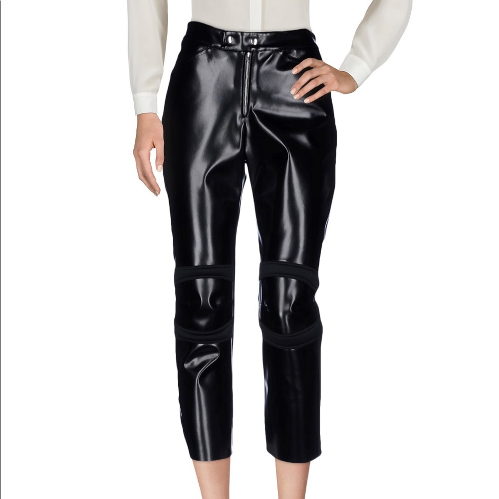 Virginia Bizzi Polyurethane Pants Size 42 (US 6)